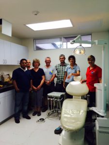 Dental equipment in situ