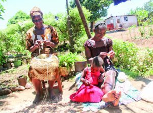 Zimbabwe grannies knitting hope